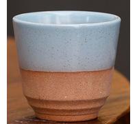 Tasse à café expresso japonaise 135 ml - Créativité rétro - Poterie rugueuse faite à la main - Pour la famille