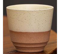 Tasse à café expresso japonaise 135 ml - Créativité rétro - Poterie rugueuse faite à la main - Pour la famille
