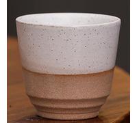 Tasse à café expresso japonaise 135 ml - Créativité rétro - Poterie rugueuse faite à la main - Pour la famille