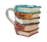 Tasse à café fabriquée à la main - Collection de tasses littéraires fantaisie 3D, tasse en livre peint, support de boisson mémorable avec style | Café 3D pour latte, jus, vin, amateurs de lecteurs