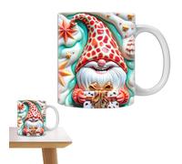 Tasse à café Gnome,tasses à café sur le thème des Gnomes | Gnome Cup 3D Gnomes colorés avec boîtes,Tasse de jardin de grande capacité pour un anniversaire cool, Noël pour les amoureux des femmes