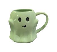 Tasse à café Halloween, 440 ml, forme de fantôme, tasses à thé pour la cuisine, l'université, les soirées de jeux, les clubs de livre, les fêtes, la maison, le dortoir