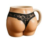 Tasse à café humoristique en forme de fesses fantaisie en céramique avec corps féminin unique pour adultes, décoration de maison, bureau, tasse à café créative cadeau