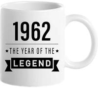 Tasse à café humoristique pour les 60 ans, 1962, pour elle, maman, tante, épouse, sœur, grand-mère, amie, 11 oz, pour un monde meilleur