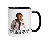 Tasse à café humoristique | Tasse minceur amusante | Tasse à café en céramique 400 ml | Gobelet humoristique en céramique sur le thème du docteur | Citations inspirantes, passe au micro-ondes, idéal