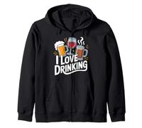 Tasse à café « I Love Drinking Beer Wine » Sweat à Capuche