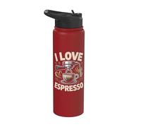 Tasse à café « I Love Espresso » Stainless Steel Insulated Water Bottle