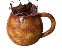 Tasse à café innovante - Tasse en céramique d'astronaute de 5 x 3 x 3 pouces, Drinkware pour thé, support décoratif pour boissons | Salle d'esthétique amusante Kitchen Farmhouse Milk Juice Beer Café à