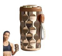 Tasse à café isolée : 410 ml scellée sous vide, isolation à double paroi, conception de rétention de chaleur, construction de couvercle anti-fuite | Aventures en plein air, voyages en camping