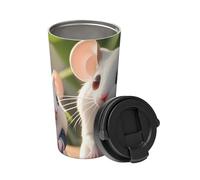 Tasse à café isotherme avec inscription « Mother and Child Rats » - 500 ml - Garde les boissons chaudes pendant des heures - Parfait pour le café, le thé et plus encore.