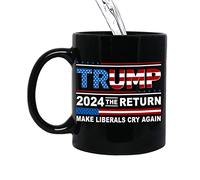 Tasse à café - Jésus est mon Sauveur Tasse à café politique en céramique, républicain pour conservateurs, cadeau fantaisie pour homme