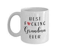 Tasse À Café La Meilleure Grand-Mère du Monde Tasse À Thé Personnalisé Céramique Mug Anti Taches pour Cadeaux Réconfortants Meilleures Amies 330Ml