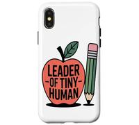 Tasse À Café Leader of Tiny Human Funny Teacher Coque pour iPhone X/XS