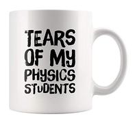 Tasse À Café Les Larmes De Mes Élèves De Physique Professeur De Physique Et De Mathématiques Mug À Café Personnalisé Céramique Mug Anti Taches pour Meilleures Amies Maman 330Ml