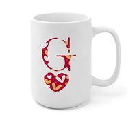 Tasse à cafe Lettre G en forme de cœur, symbole d'amour et de lien. Tasse | à café FrèRe 2 PièCes Robuste Tazza per Tè o Caffè Rillant Tazza Colazione Entreprise Filles