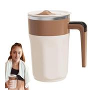 Tasse à café magnétique automatique - 400 ml - Tasse à mélanger électrique, haute vitesse, récipient rechargeable en acier inoxydable | mélangeurs automatiques portables pour voyage et bureau