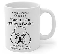 Tasse À Café Maman Caniche Standard Mug À Café Personnalisé Céramique Mug Durable pour Souvenir Cadeau d'anniversaire 330Ml