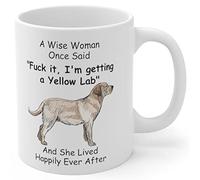 Tasse À Café Maman Chienne Labrador Retriever Fauve Céramique Mug Personnalisé Mug Anti Taches pour Maman Cadeau d'anniversaire 330Ml