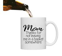 Tasse à café « Mom », petite tasse à café de 350 ml, tasse à café humoristique en céramique de la part de fille, fils à épouse, tasse à thé décorative pour la fête des mères