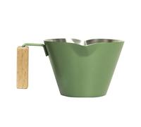 Tasse à Café,Mug de Brassage à Double Bec de 100ml avec Échelle de Mesure,Tasse À Verser Pour Café Inoxydable Avec Poignée | pour le Thé le Lait le Chocolat Chaud le Brassage Maison la Cuisine