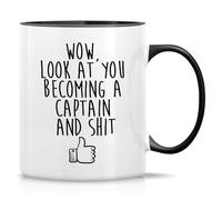 Tasse À Café Nouveau Capitaine Céramique Mug Personnalisé Tasse À Thé Odeurs pour Cadeau d'anniversaire Maman 330Ml