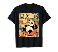 Tasse à café Panda Humoristique en Bambou T-Shirt