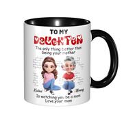 Tasse à café personnalisée avec inscription « The Only Thing Better Than Being Your Mother's is Watching You Be A Mom » de Mommy Mama on Mother's Day