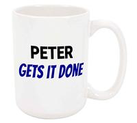 Tasse A Cafe Peter s'en charge Mug Future MariéE 2 pièces | TaRillant Mugs Humour Tasses Nerds Souvenir