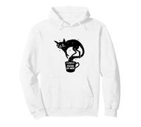 Tasse à café « Please Go Away » - Motif Chat d'halloween - Art Gothique Sweat à Capuche