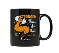 Tasse À Café Plus Fort Que Vous Ne Le Pensez : Le Café Et Moi Tasse À Thé Personnalisé Mug À Café Qualité Céramique Mug pour Cadeaux Réconfortants Meilleures Amies Cadeau d'anniversaire 330Ml