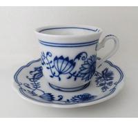 Tasse à café, porcelaine de Carlsbad Leander Meadows, Mary-Anne - oignon