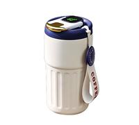 Tasse à café portable en acier inoxydable pour homme, avec affichage intelligent de la température, cadeau thermique, étanche, avec couvercle