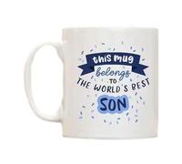 Tasse à café pour grand-père, meilleure tasse pour papa,meilleure tasse à café pour papa 350 ml - La meilleure tasse à café pour papa et fils au monde, tasse Nouveauté pour mon fils, tasse unique pour