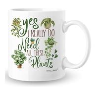 Tasse à café pour les amateurs de plantes - Tasse à café de jardinage pour maman, papa, amateur de jardin - Cadeau cool pour femme folle - Cadeau unique pour femme, homme, jardinier - Cadeau