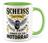 Tasse à café pour motard - Cadeau de motard - Les vraies princesses arrivent sur la moto - Idée cadeau d'anniversaire