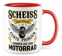 Tasse à café pour motard - Cadeau de motard - Les vraies princesses arrivent sur la moto - Idée cadeau d'anniversaire