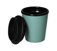 Tasse à café « Premium » - 250 ml - Double paroi en plastique - Fabriqué en | Mug de voyage isotherme à double paroi pour café, thé, 250 ml, pour garder au chaud lors des déplacements