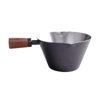 Tasse à café - Récipient doseur de café résistant à la chaleur de 90 ml, tasse à verser avec poignée en bois, jauge d'extraction professionnelle | pour bureau, enc