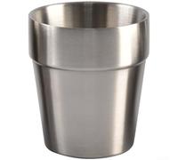 Tasse à café réutilisable en acier inoxydable isotherme avec couvercle sécurisé résistant aux déversements pour les trajets quotidiens, le camping, la salle de sport, boissons chaudes glacées, 500 ml
