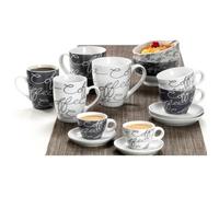 Ritzenhoff & Breker Tasse à café "CORNELLO GREY", 0,33 l