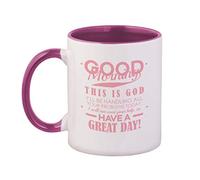 Tasse A Cafe Roses tendre Bonjour C'est Dieu Je vais Mug GoûTer Lot de | 2-330ml Humour Tasses Léger Mugs Saint-Valentin DéPart