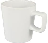Tasse à café "Ross", céramique, 280ml PF4184 (taille unique) (Blanc)