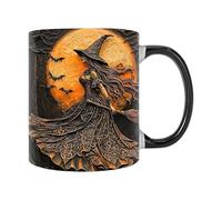 Tasse à café sorcière - Tasse en céramique pour sorcière, tasse à café d'Halloween | Tasses à d'Halloween, tasse chaudron de sorcière pour thé et café, tasse de sorcière, tasse magique