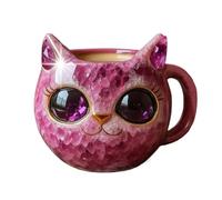 Tasse À Café - Tase En Minéral, Tasse À Boire En Forme De Chat Avec Poignée, Tases Pour Jus De Bière | Lait Étude Salle À Manger Enseignants Étudiants Bureau Restaurant Cuisine Table D'appoi