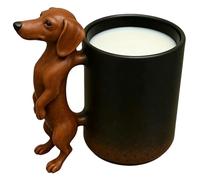 Tasse à café - Tasse à bière en forme de chien 3D, tasses à boisson animales nouvelles, tasses à boissons créatives pour le bureau à domicile | Tasse design chien mignon pour boire du café, du thé, du