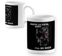 Tasse à café Tasse à café Films Terminator Hasta La Vista Baby Style : impression au milieu