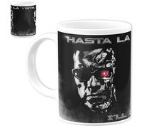 Tasse à café Terminator T 800 Hasta La Vista Baby, style : impression des deux côtés