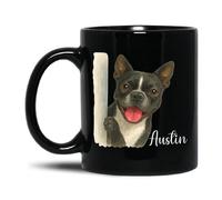 Tasse À Café Terrier De Boston Tasse en Céramique Exceptionnels Café Tasses Humoristique Tasses À Thé pour Idée Cadeaus Cadeauxs Famille 330 ML