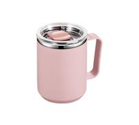Tasse à café thermique de 450 ml à double paroi en acier inoxydable, gobelet de voyage, tasse à eau, tasse isotherme moderne pour boissons chaudes et froides à la maison