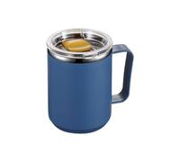 Tasse à café thermique de 450 ml à double paroi en acier inoxydable, gobelet de voyage, tasse à eau, tasse isotherme moderne pour boissons chaudes et froides à la maison